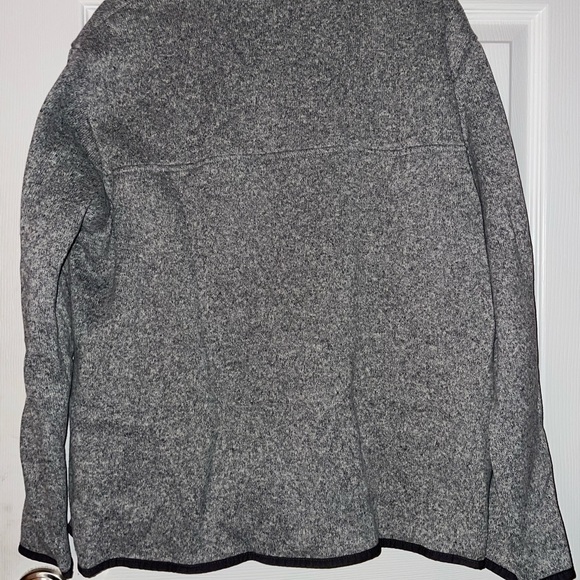 Eddie Bauer Men's Gray Pull Over Fleece XL - Picture 3 of 3